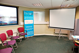 First Aid Training Room in Shildon